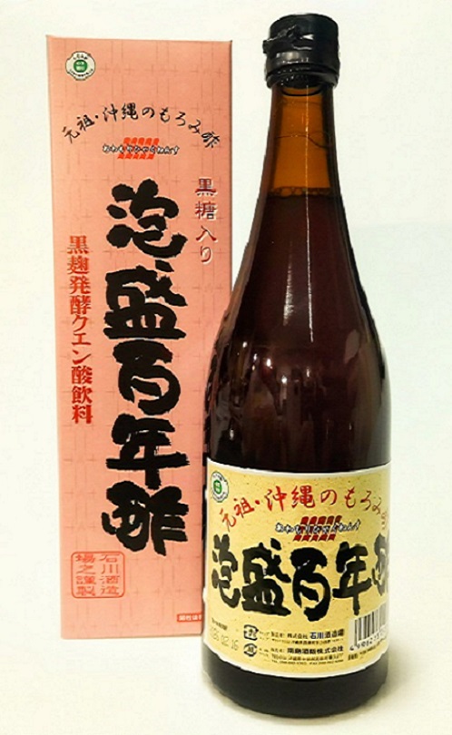 E 石川酒造製　泡盛百年酢　【元祖】 もろみ酢　【黒糖入り】 720ｍｌ - ウインドウを閉じる